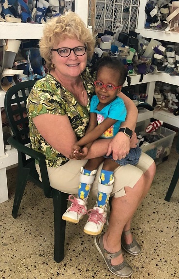 Custom Orthotics of London volunteering at the Negril Paediatric Orthotics Clinic in Jamaica