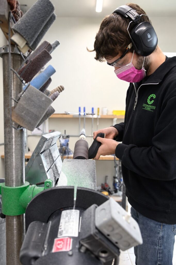 Orthotic fabrication at Custom Orthotics of London