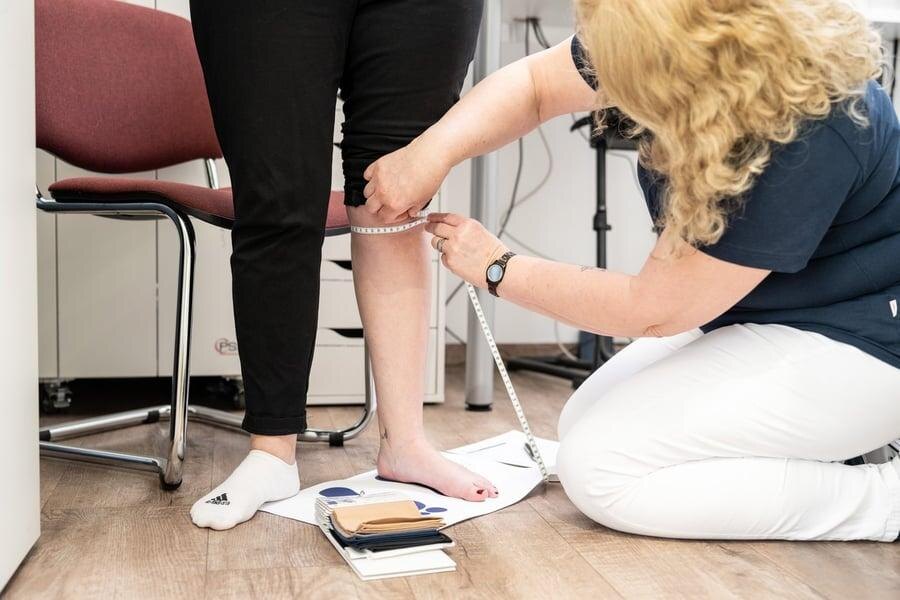 Medical grade compression stockings