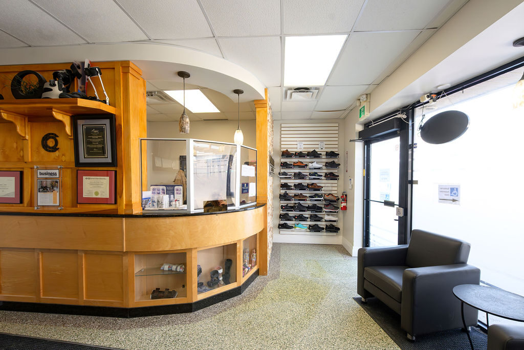 Custom Orthotics of London front lobby