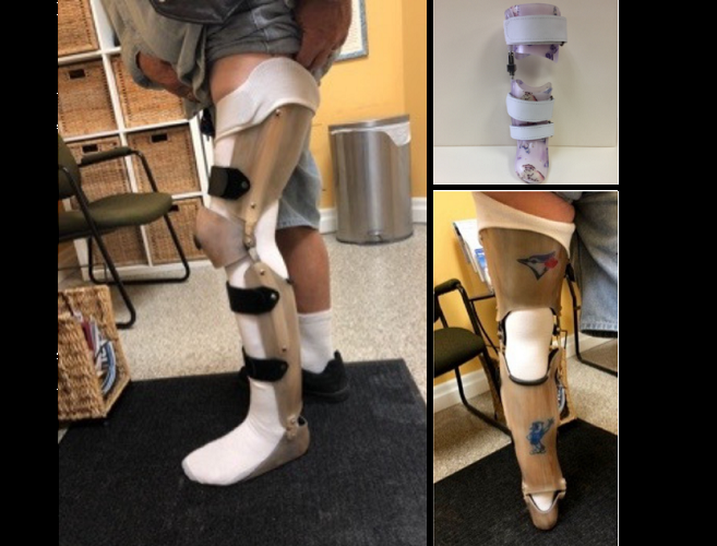 Knee-ankle-foot orthosis